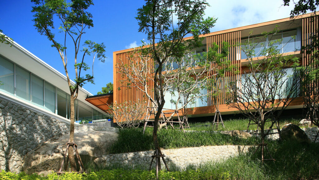 Villa Mayavee entrance