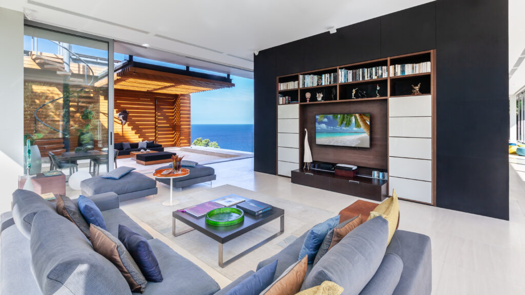 TV Room Villa Mayavee Phuket
